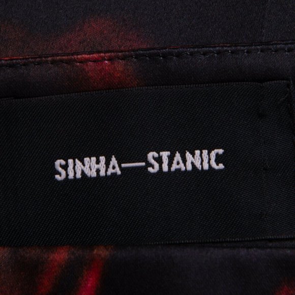 SINHA-STANIC Silk Satin Trousers size 44, Medium - Picture 8 of 12